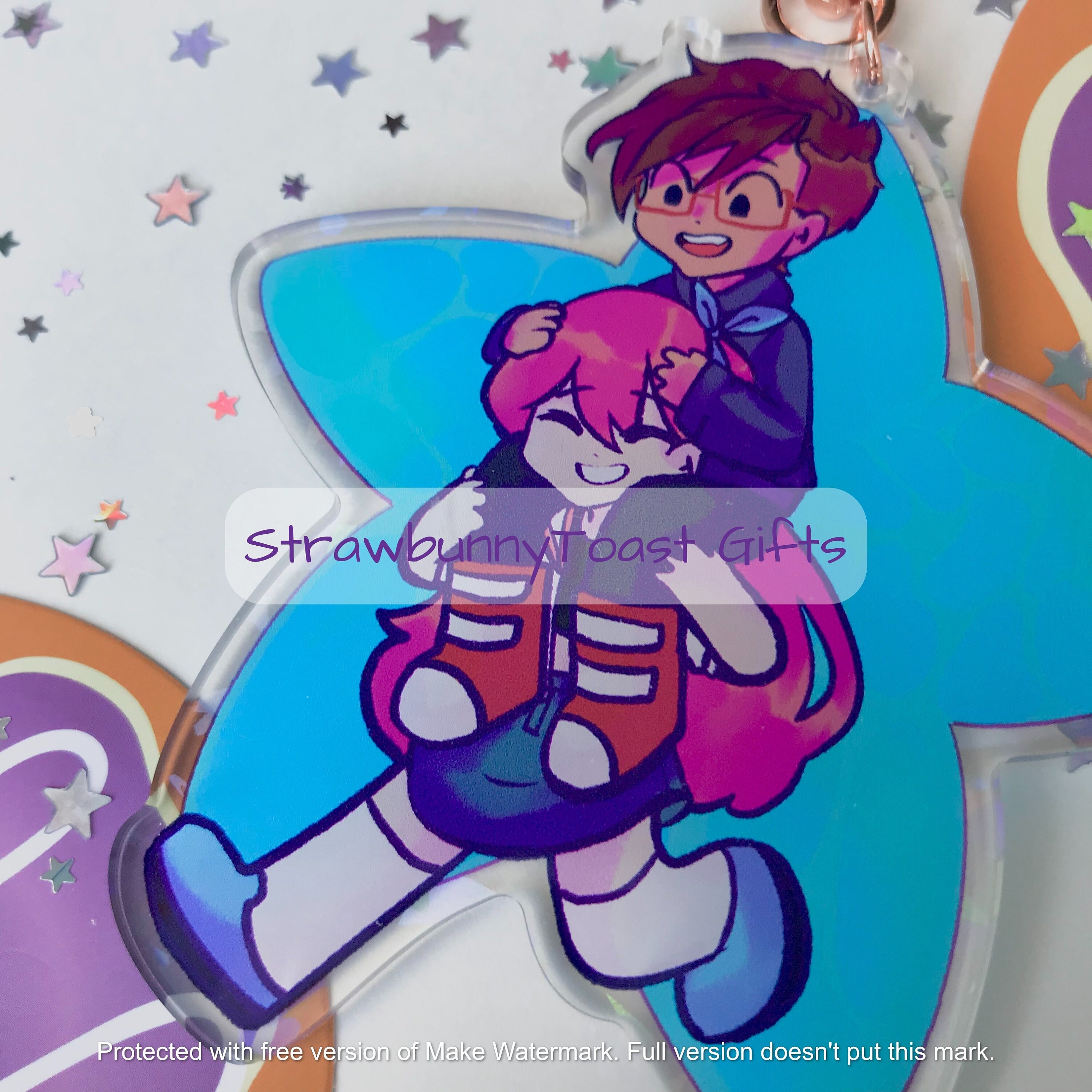 Aubrey and Kim OMORI Friendship Setdouble Sided 4 Etsy