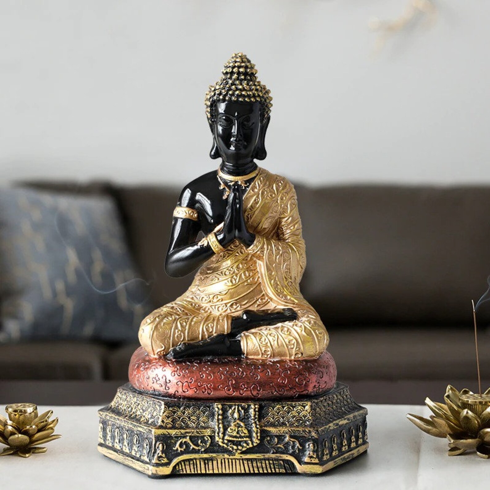 Buddha Statues for Garden office home Décor Desk ornament Etsy