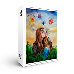 raxxa Premium Puzzle:If you were a flower - ..., 1000 pieces for adults, great gift or to puzzle yourself