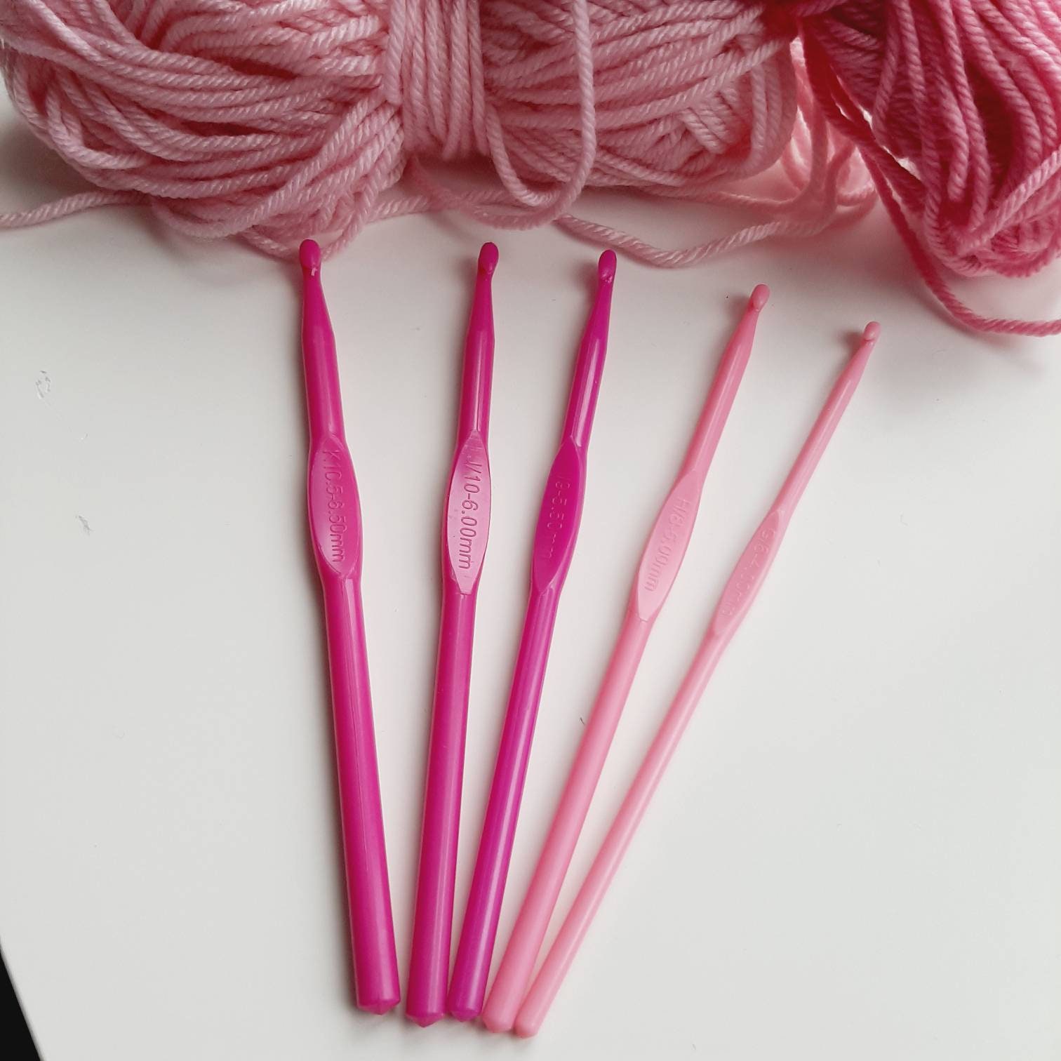 9 PCS Rechargeable Lighted Unique Knitting Needles LED Crochet Hooks Set 