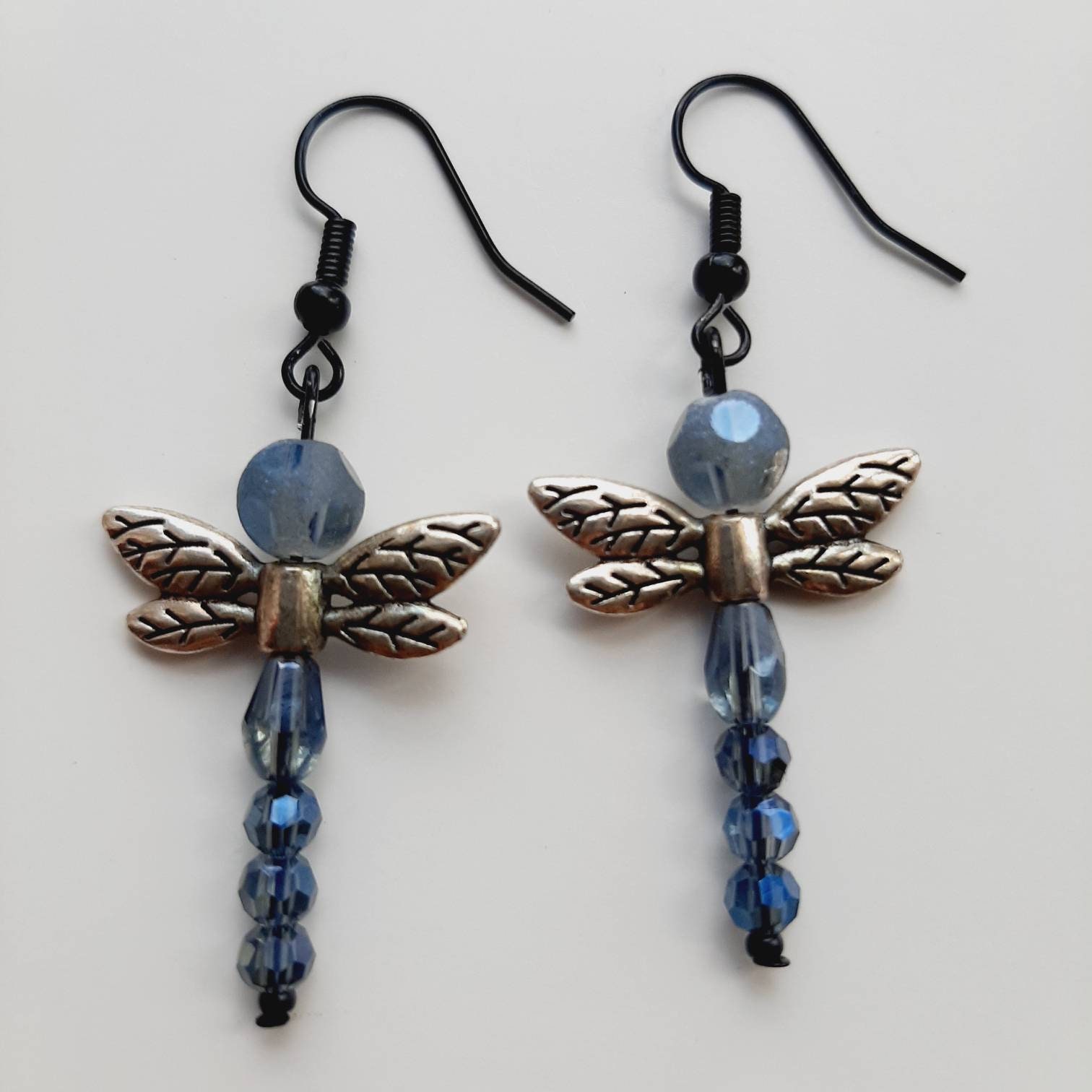 Dragonflies dragonfly earring earring hanging a pair of Etsy
