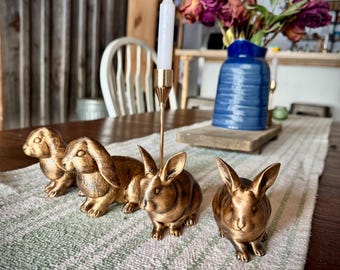 3D Printed Rabbit Figurines