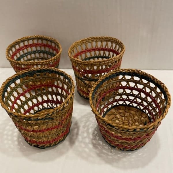 Woven Baskets - Etsy