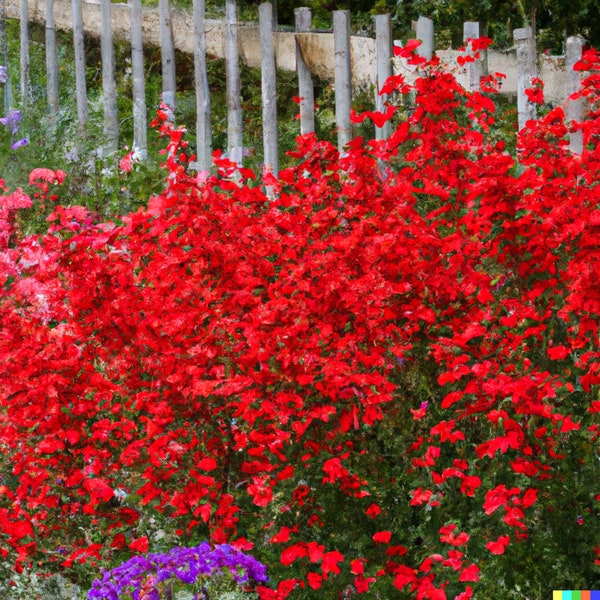 200+ Red Hummingbird Flower Seeds (G. aggregata) Scarlet Gilia rubra Wildflower