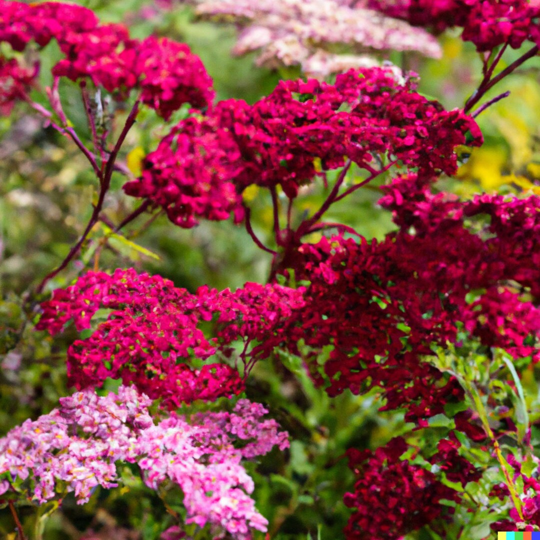 1,000 Perennial rosy Red Bulk Wildflower Seeds achillea Millefolium