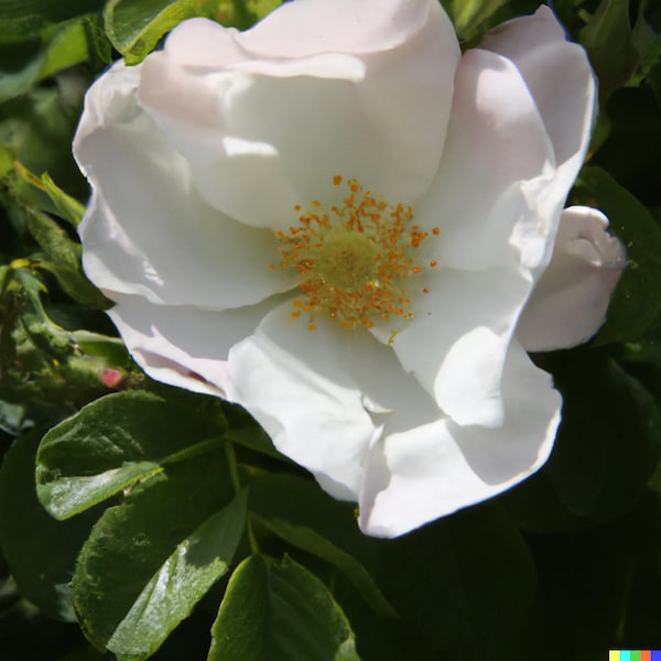 30+ White Rose Bush Seed (Rosa Rugosa alba) | Rosehip Flower Shrub