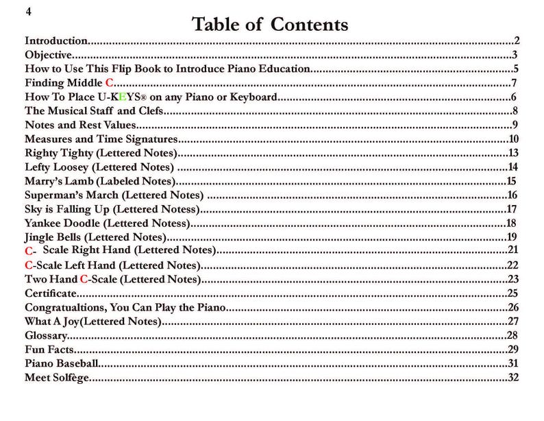 Simple Electronic Piano Introduction.pdf Digital Piano Book PDF for Beginners Learn Piano Easy Kids Lessons ...