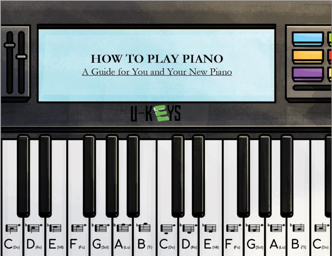 Simple Electronic Piano Introduction.pdf Digital Piano Book PDF for Beginners Learn Piano Easy Kids Lessons ...