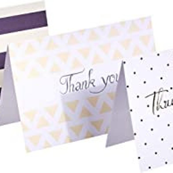 Custom Braille Thank You Card Etsy
