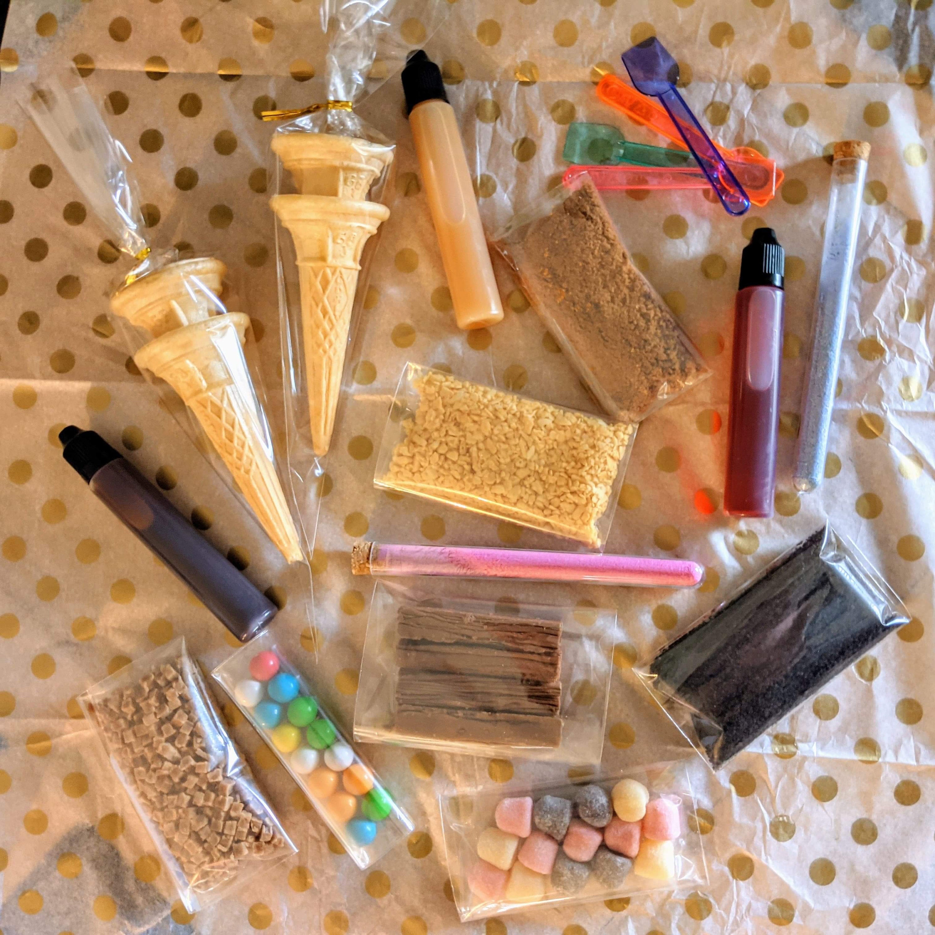 Ice cream sundae gift set complete home kit Etsy