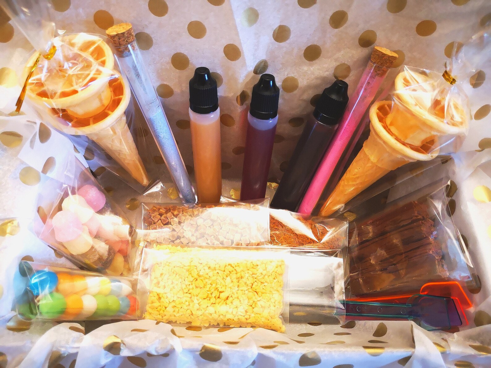 Ice cream sundae gift set complete home kit Etsy