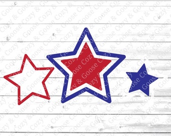 Independence Day SVG - Stars and Stripes Svg - Fourth of July SVG - Stars - Red White and Blue SVG - Instant Digital Download