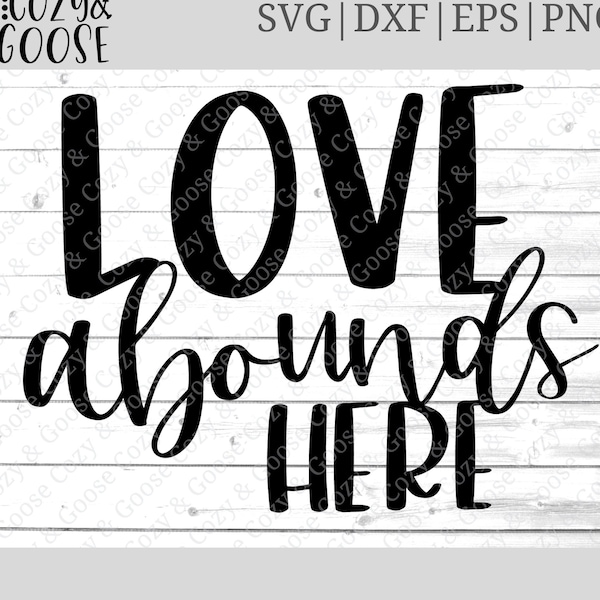 Love Abounds Here SVG - Richard G. Scott Quotes SVG - Love Quotes - Wooden Sign Quote - Lds Prophet Quotes Svg - General Conference quote