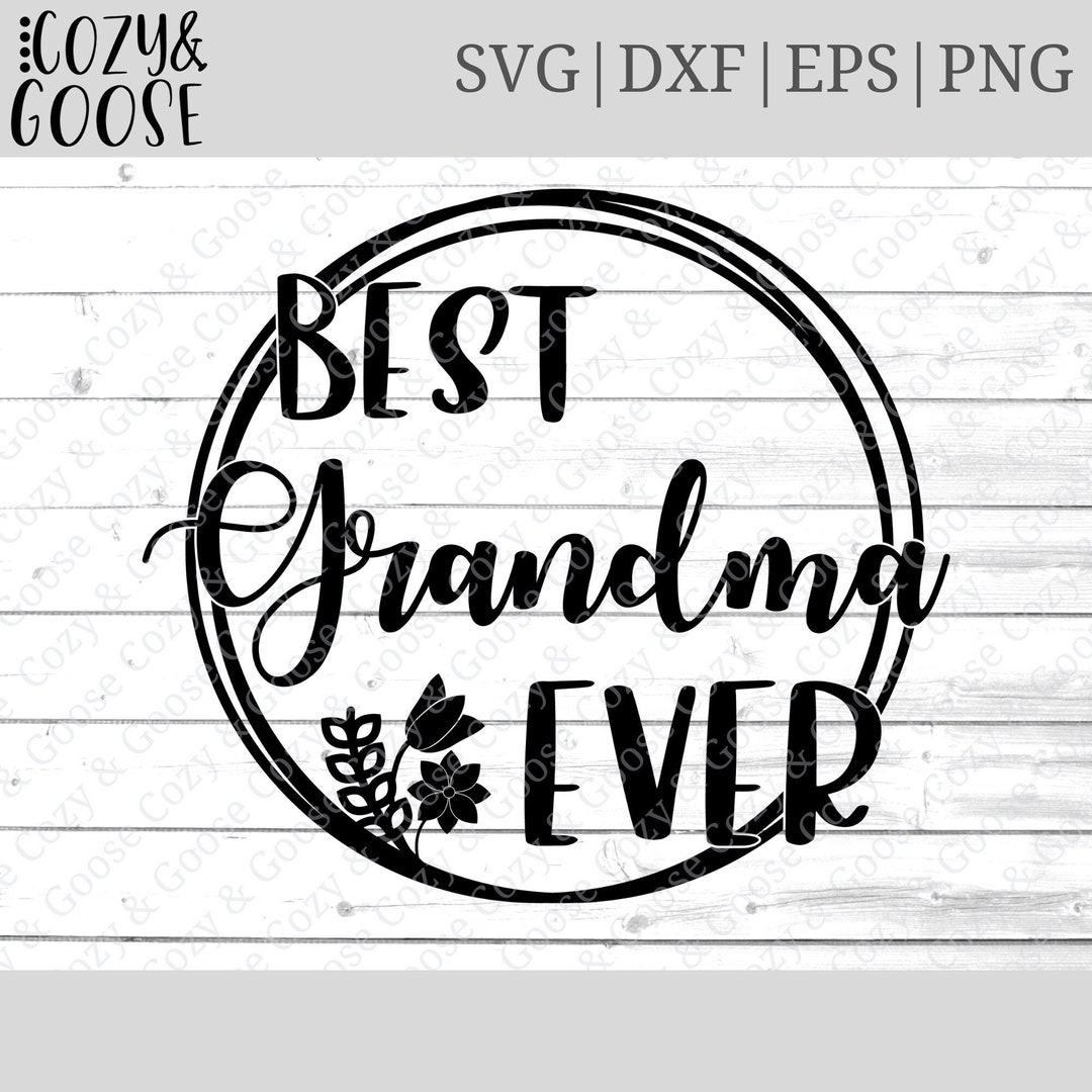 Kosmetiktasche Für Oma – „Best Granny Ever“, 23,5x17 Cm, Polyester, Reißverschluss, Waschbar