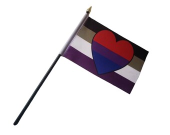 Asexual Biromantic Flag - Etsy