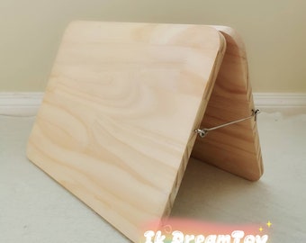 Base de doble cara para tablero de actividades/tablero de actividades de madera/plataforma para proyectos de bricolaje de tableros sensoriales/panel base para materiales de manualidades