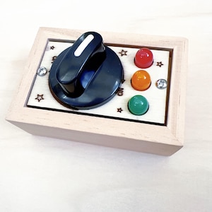 Green Red Yellow light rotary switch for Busy board details/twist swtich Busy board Parts/Motor Skill/DIY element/Workpiece/Activity Sensory