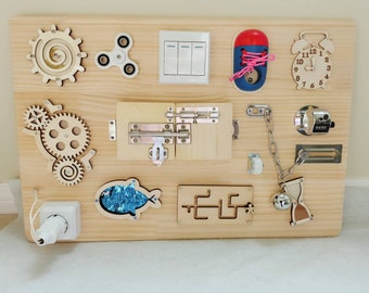 ACCESSOIRES DE PLANCHE occupée pour bébé Habiletés motrices de base ACCESSOIRES DE PLANCHE occupée pour bébé Habiletés motrices de base