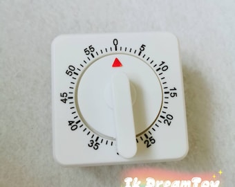 Komponent timera 60-minutowego | Mechaniczny timer odliczający | Materiały do rękodzieła w zakresie zarządzania czasem | Materiały do projektów DIY