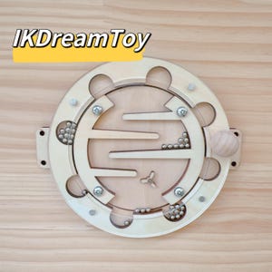 Détails de la roue tournante pour le tableau occupé/Activité Montessori Spinning Pièces du tableau occupé/Éléments de bricolage/Pièce à travailler/Tableau d'activités/Activité sensorielle