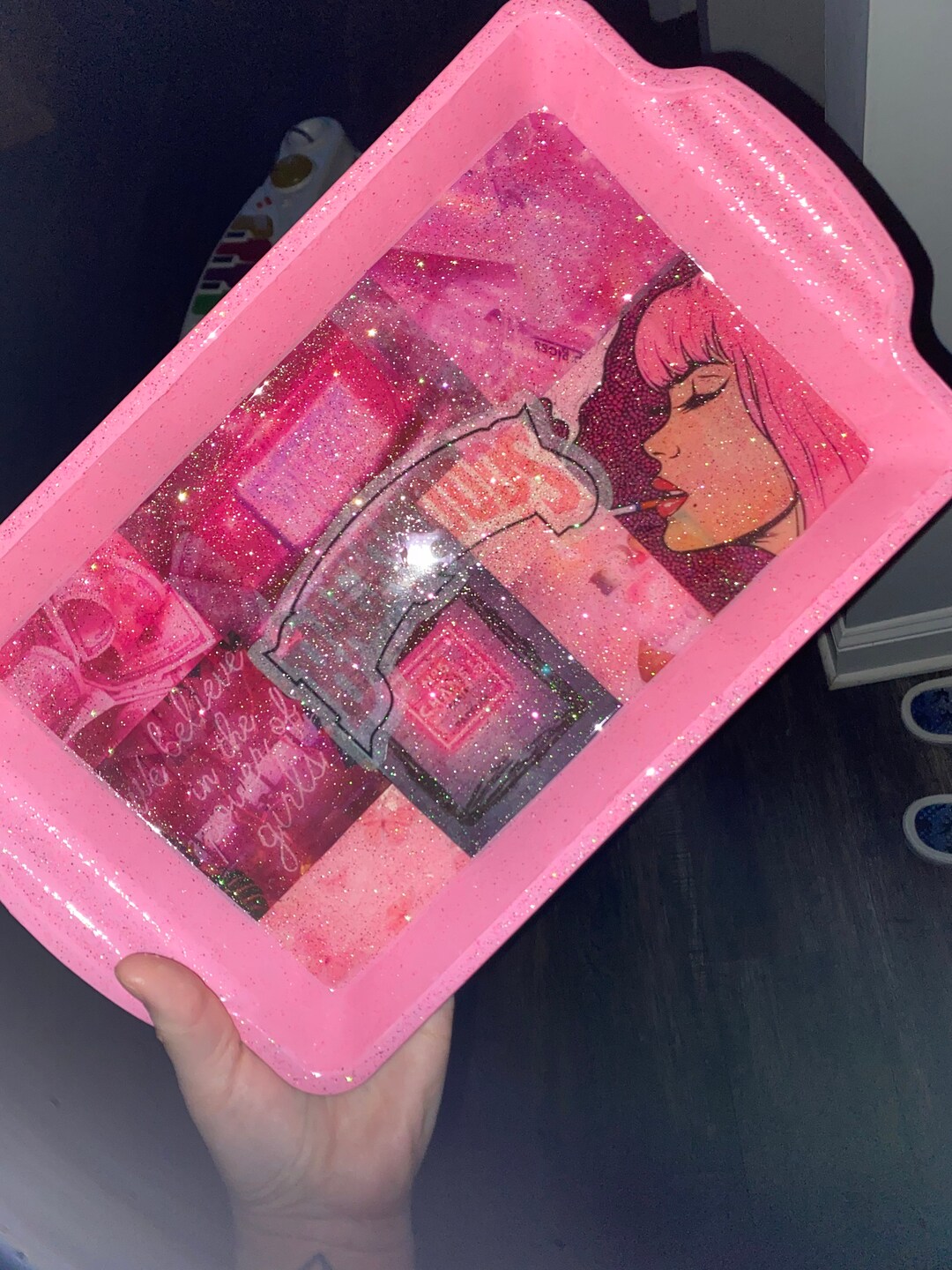 Resin Rolling Tray Etsy