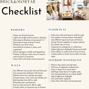 Ultimate Visual Merchandising Checklist for Boosting Boutique Sales - Etsy