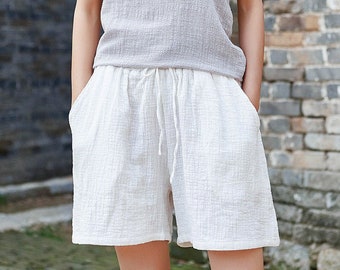 24 mos 1954 Yellow linen shorts c 