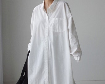 white shirt dress plus size