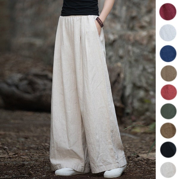 Linen Pants - Etsy