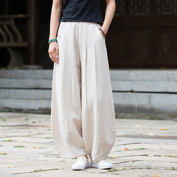 Linen Pants - Etsy