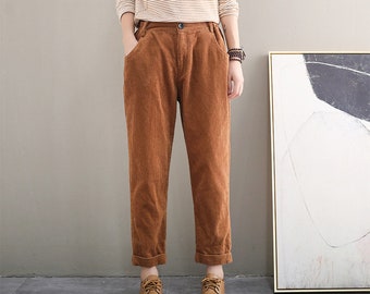Corduroy Pants - Etsy