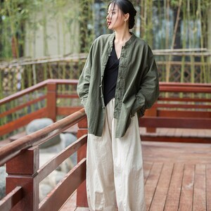 Vintage Linen Pants wide Leg Linen Pantsharem Linen Pantswomen Linen ...