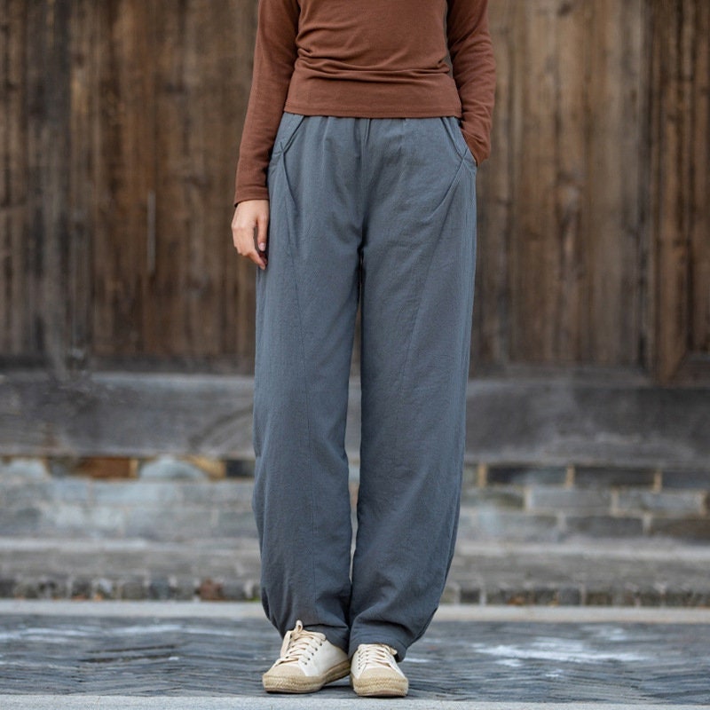 Linen Pants Women - Etsy