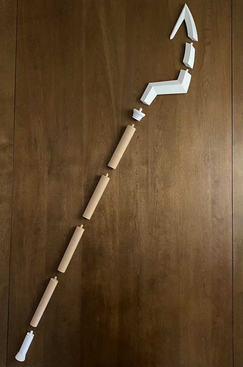 Sly Cooper Cane DIY 3D Printed Kit Sly Thief Scythe  Etsy