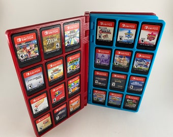 Switch Game Case | Foldable Cartridge Holder | Compact Travel Case | Nintendo Switch | 48 Game Storage