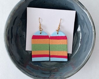FINESTRA colors// Handmade polymer clay earrings