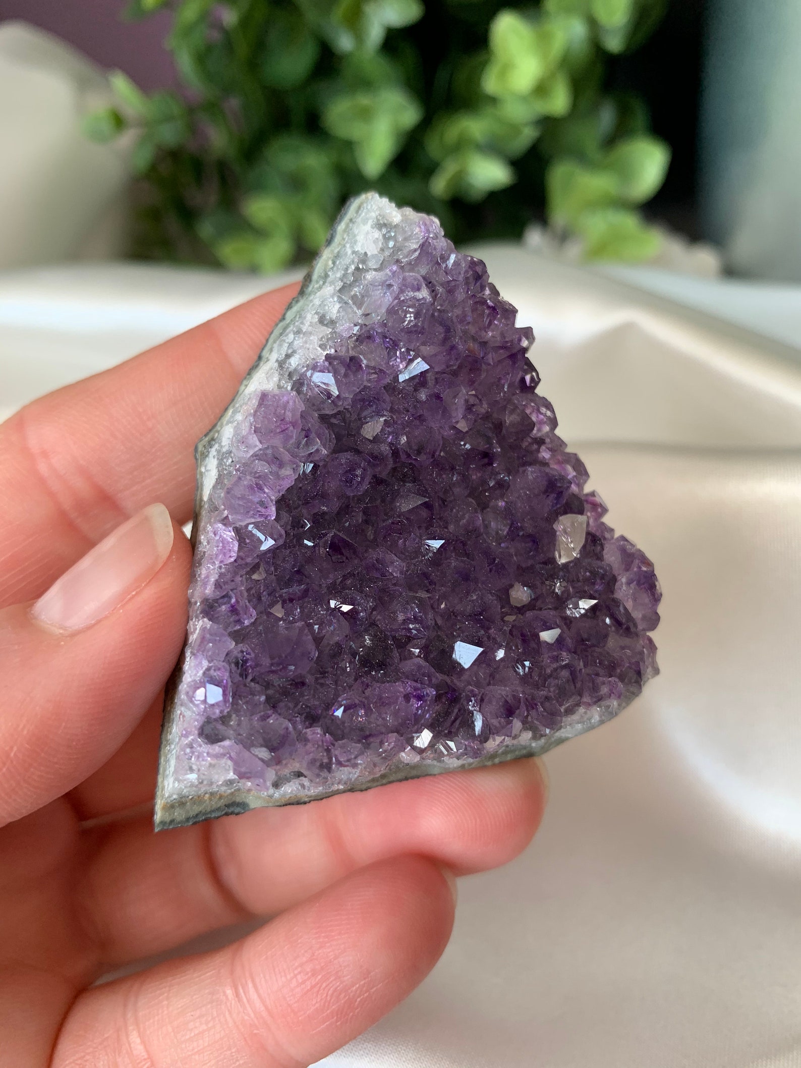 AMETHYST Crystal piece Purple Amethyst Crystal Amethyst Etsy