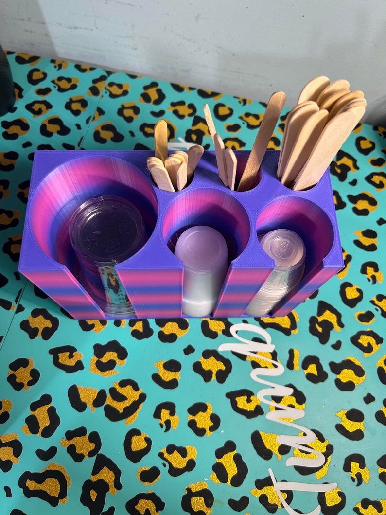 3D Printed 3 Cup Holder Etsy