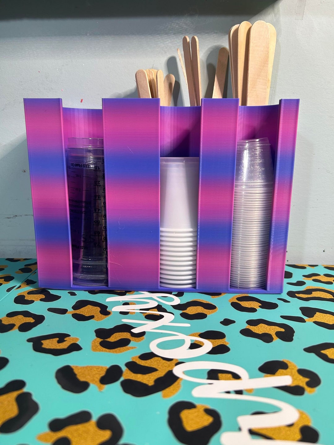 3D Printed 3 Cup Holder Etsy