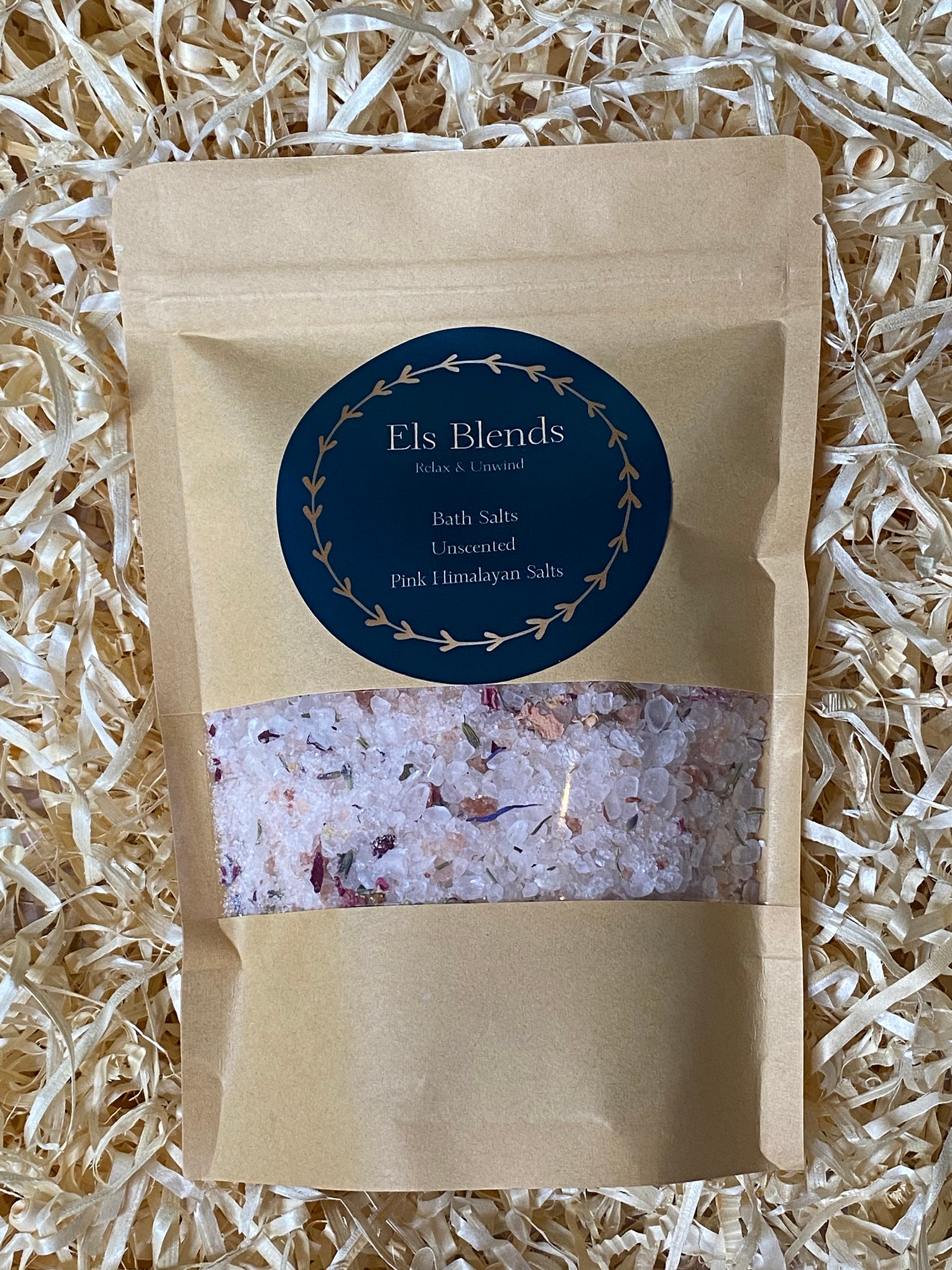 Handcrafted Luxury Bath Salts. Unscented Pink Himalayan Etsy