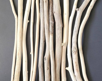 15-18in Driftwood, Washington Beach Sticks,  New Age Wands, Macreme' sticks, wholesale driftwood, Beach wands, home decor sticks, craft wood