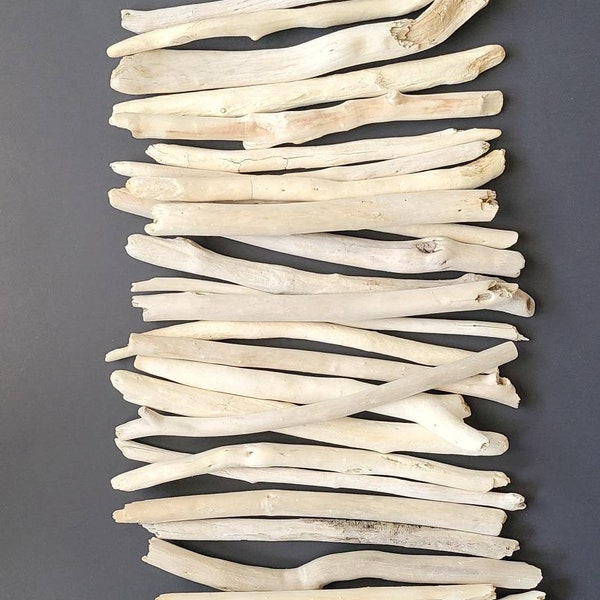 7-8in Driftwood stick set, Washington Beach Sticks,  New Age Wands, Macreme' sticks, wholesale driftwood, Beach wands, craft wood