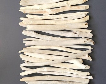 7-8in Driftwood Set 20-30, Washington Beach Sticks,  New Age Wands, Macreme' sticks, wholesale driftwood, home decor sticks, craft wood