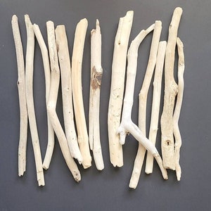 9-10in Driftwood Set 20-30, Washington Beach Sticks,  New Age Wands, Macreme&#39; sticks, wholesale driftwood, home decor sticks, craft wood