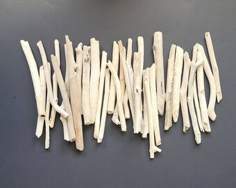 5-6in Driftwood stick set, Washington Beach Sticks,  New Age Wands, Macreme' sticks, wholesale driftwood, Beach wands, craft wood