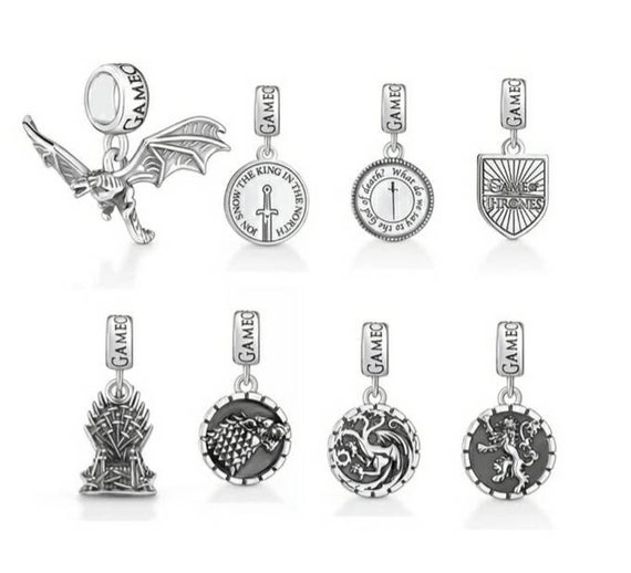 Charm Colgante Juego Tronos - Etsy España