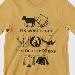 Camiseta de fiesta bíblica: ropa cristiana mesiánica