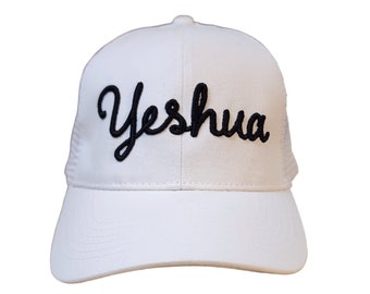 Yeshua White Ponytail Hat for Women