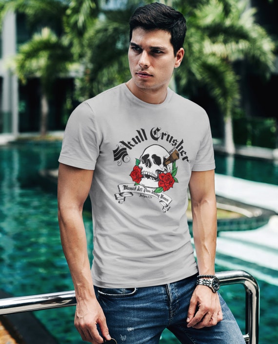 Skull Crusher Christian T-shirt: Biblical Woman Jael Tent Peg
