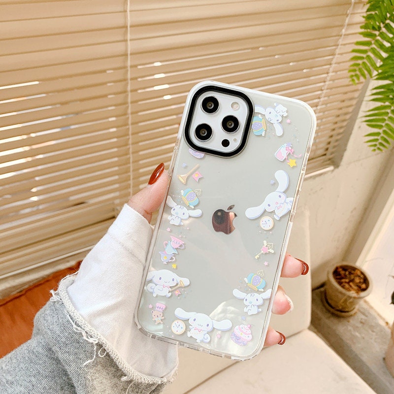 Süße weiße Zimt Hund Pudding Hund schöne Donuts Muster klar Etsy